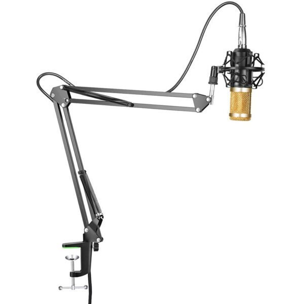Net Microphone Stand Set Sturdy & Adjustable - Image 3