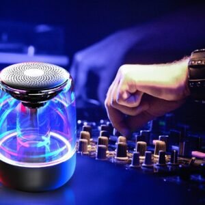 Bluetooth Speaker with Radio  Dynamic Bass & LED Glow