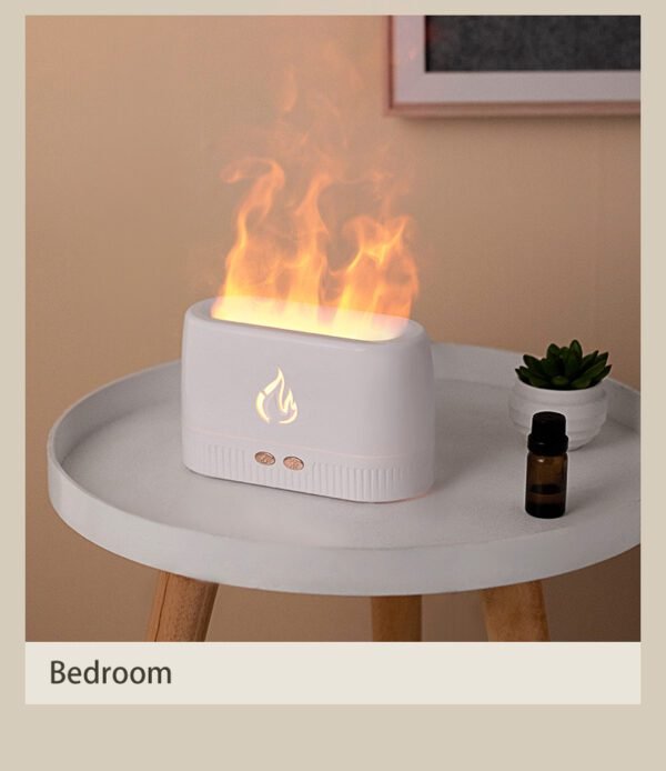 Transform Your Space with the Flame Aroma Diffuser – Silent, Stylish & Affordable