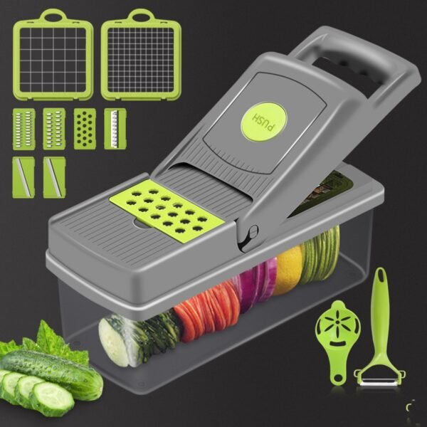 Household Kitchen Gadgets Vegetable Cutter Silk Cutter - Image 6