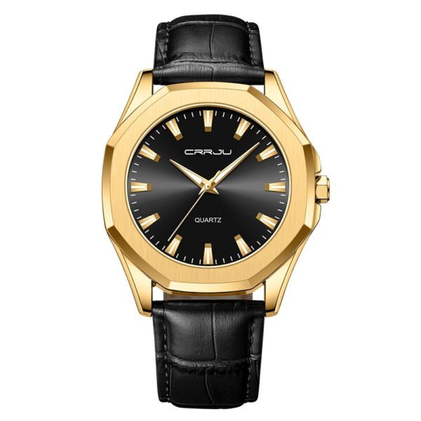 Simple Waterproof Round Casual Quartz Watch – Everyday Style, Reliable Performance - Image 6
