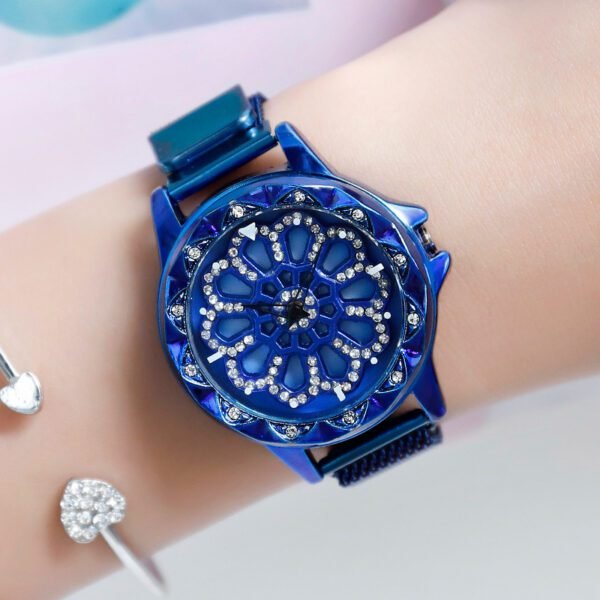 Stylish Rotating Turntable Watch – Fashionable & Eye-Catching Design - Image 5