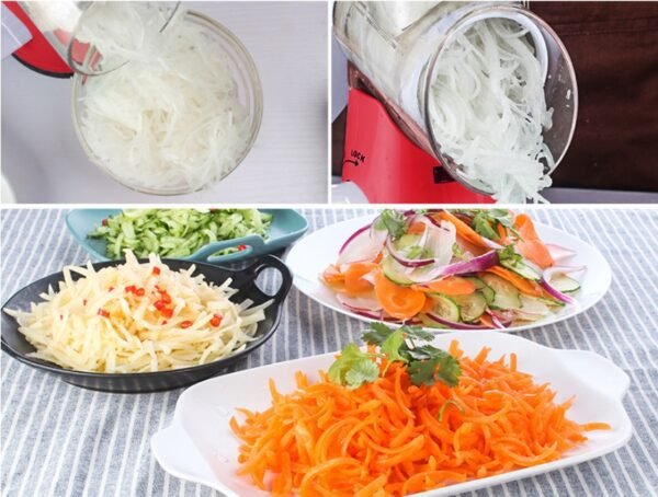 Mandoline Slicer Multifunctional Kitchen Cutter for Veggies & Cheese - Image 5