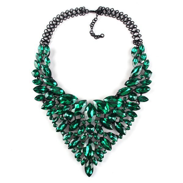 Alloy Rhinestone Necklace Luxury Full Diamond Sweater Chain - Image 6