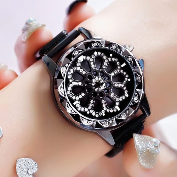 Stylish Rotating Turntable Watch – Fashionable & Eye-Catching Design - Image 3
