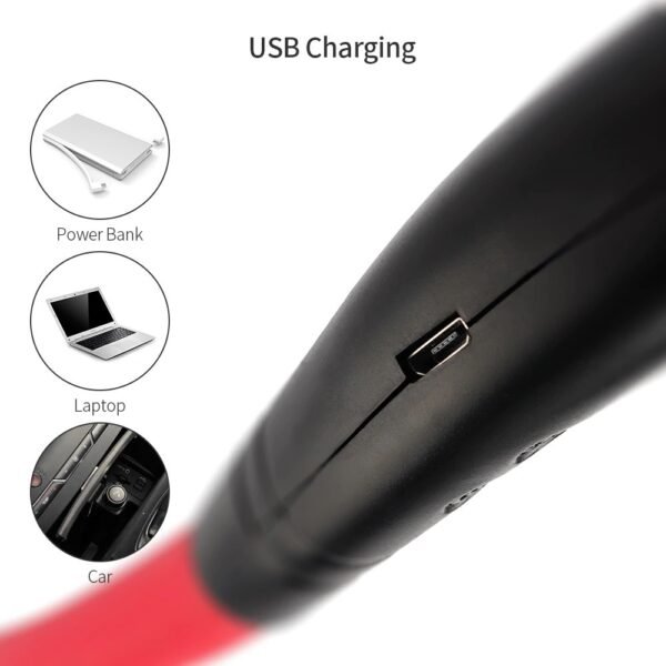 Portable USB Neckband Fan – Cool, Rechargeable & Stylish Air Cooler - Image 2