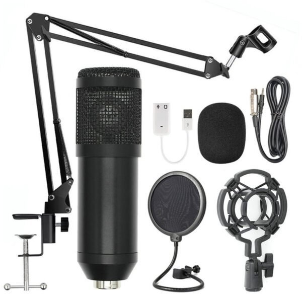 Net Microphone Stand Set Sturdy & Adjustable