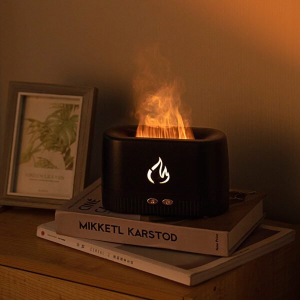 Transform Your Space with the Flame Aroma Diffuser – Silent, Stylish & Affordable - Image 6