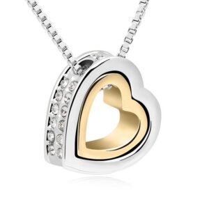 Love Heart Necklace – Timeless Romance & Elegance
