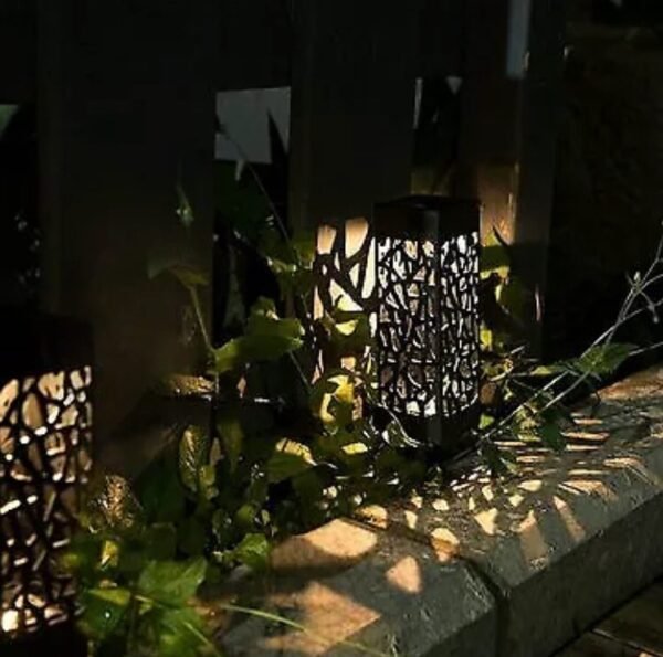 Solar Pathway Lights Wireless Outdoor Garden Lanterns - Image 9