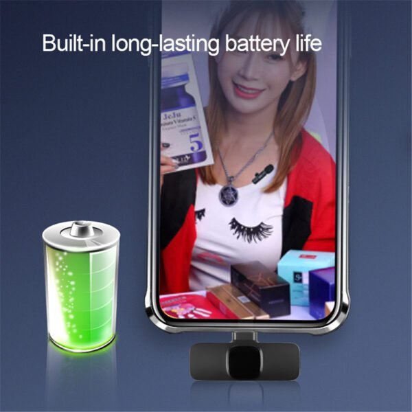 Wireless Lavalier Mic Clear Audio for Live & Recording - Image 8