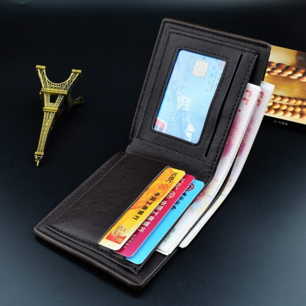 Slim & Stylish Short Wallet Ultra Thin & Compact - Image 4