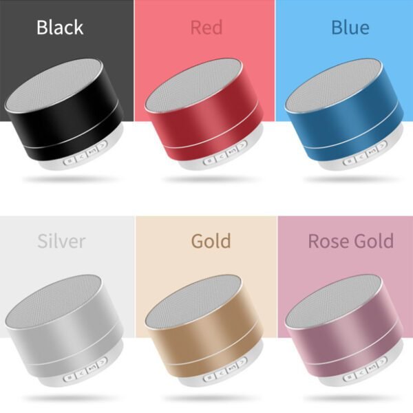A10 Mini Bluetooth Speaker | Wireless Subwoofer | TF Card Support | Perfect for Parties & News Broadcasts - Image 9