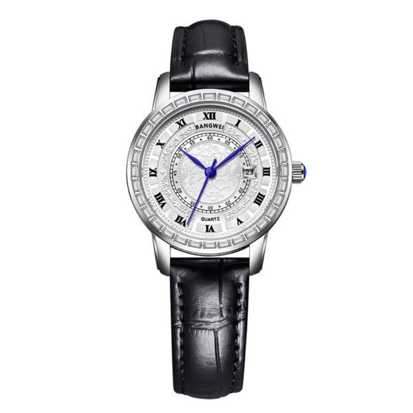 Women’s Quartz Waterproof Calendar Multifunctional Fashion Sports Wrist Watch – Stylish, Practical & Durable