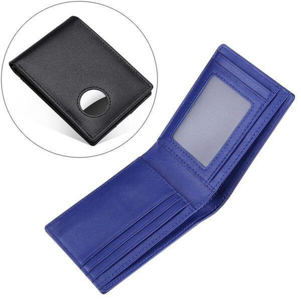 Men's Leather Tracker Wallet Stylish & Smart - Image 3