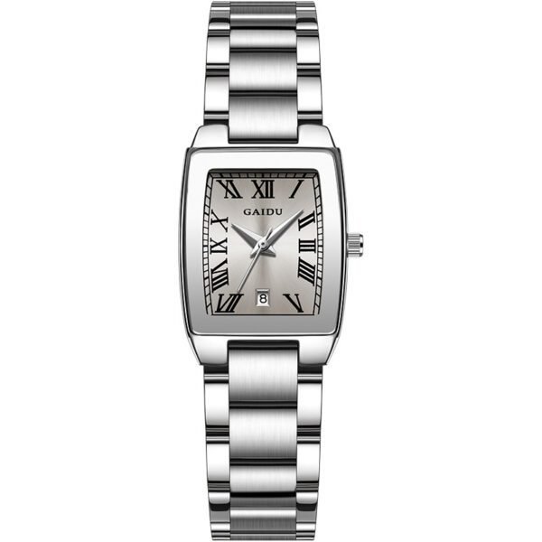 Special Interest Light Luxury Vintage Wine Bucket Waterproof Women’s Watch – Timeless Elegance Meets Modern Durability - Image 2