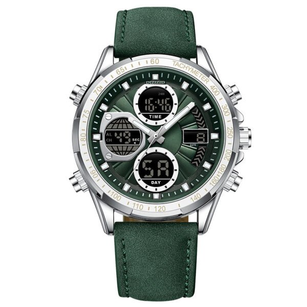 Sleek Alloy Leather Men’s Business Watch – Luminous, Waterproof & Timelessly Stylish - Image 4
