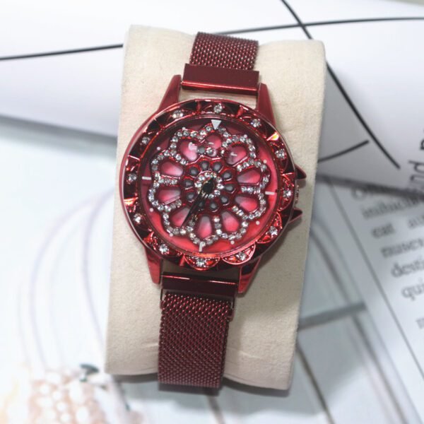 Stylish Rotating Turntable Watch – Fashionable & Eye-Catching Design - Image 4