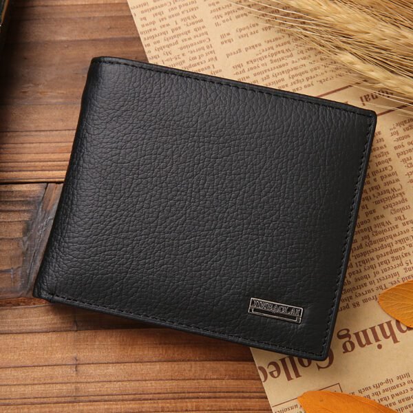 Men's wallet leather wallet coin purse - Image 6