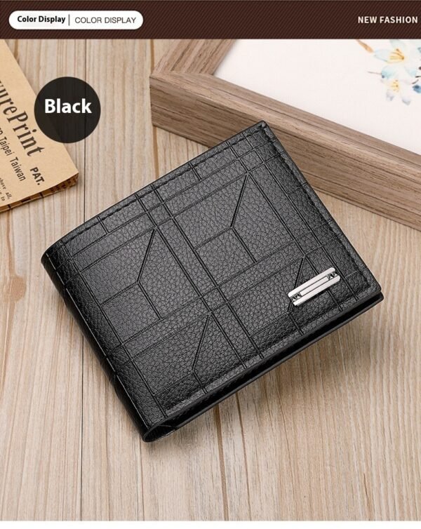 Men's Driver's License Integrated Card Multifunctional Leather Wallet - Image 7