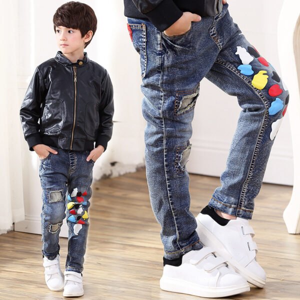 GenZ Boys’ Denim Jeans – Stylish & Comfortable Everyday Wear - Image 4