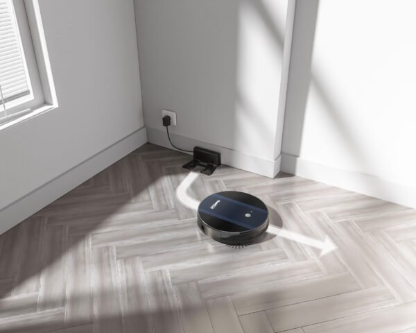 Geek Smart Robot Vacuum Cleaner G6 Plus, Ultra-Thin, 1800Pa Strong Suction, Automatic Self-Charging, Wi-Fi Connectivity, App Control, Custom Cleaning, Great For Hard Floors To Carpets.Ban On Amazon - Image 4
