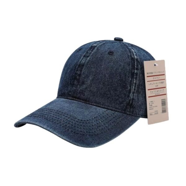 Denim Baseball Cap Men Wide-brimmed Sunhat - Image 5
