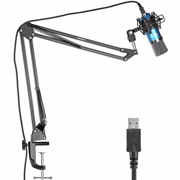 Neewer NW-7000 USB Condenser Mic & Adjustable Stand – Perfect for Recording