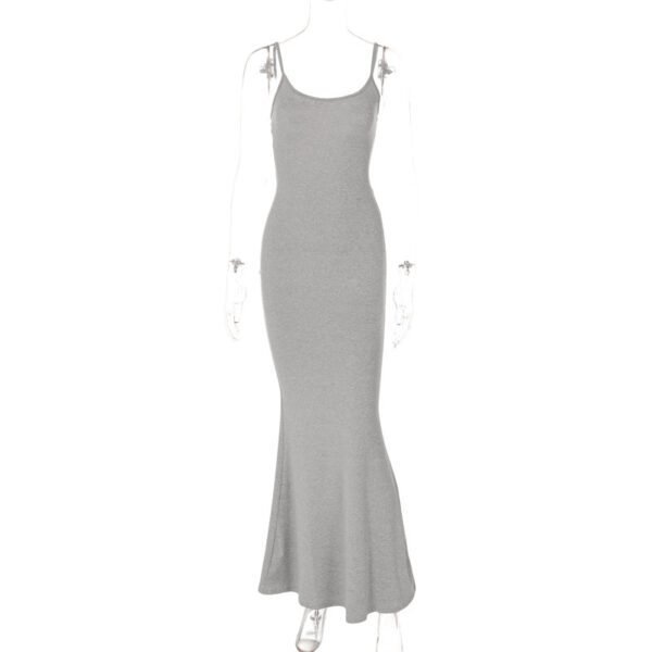 Elegant Spaghetti Strap Bodycon Dress – Stunning Style for Parties & Street Chic - Image 2