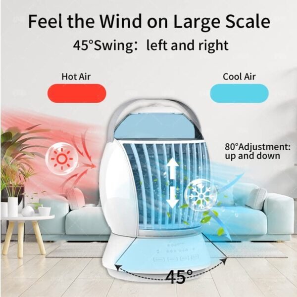 Desktop Fog Fan  Cool & Refreshing Air Solution  Ideal for Students & Offices - Image 3