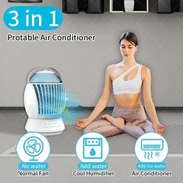 Desktop Fog Fan  Cool & Refreshing Air Solution  Ideal for Students & Offices - Image 5