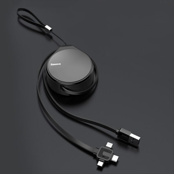 Telescopic data line three-in-one fast charging data line - Image 3