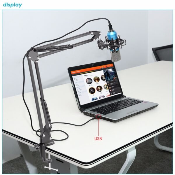 Neewer NW-7000 USB Condenser Mic & Adjustable Stand – Perfect for Recording - Image 4