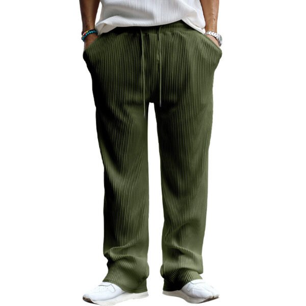 Step Up Your Street Style Game with GenZ Men’s Loose High Waist Wide Leg Pants – Comfort Meets Cool! - Image 7