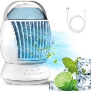 Desktop Fog Fan  Cool & Refreshing Air Solution  Ideal for Students & Offices