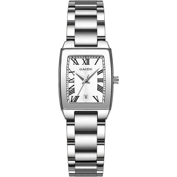 Special Interest Light Luxury Vintage Wine Bucket Waterproof Women’s Watch – Timeless Elegance Meets Modern Durability - Image 3