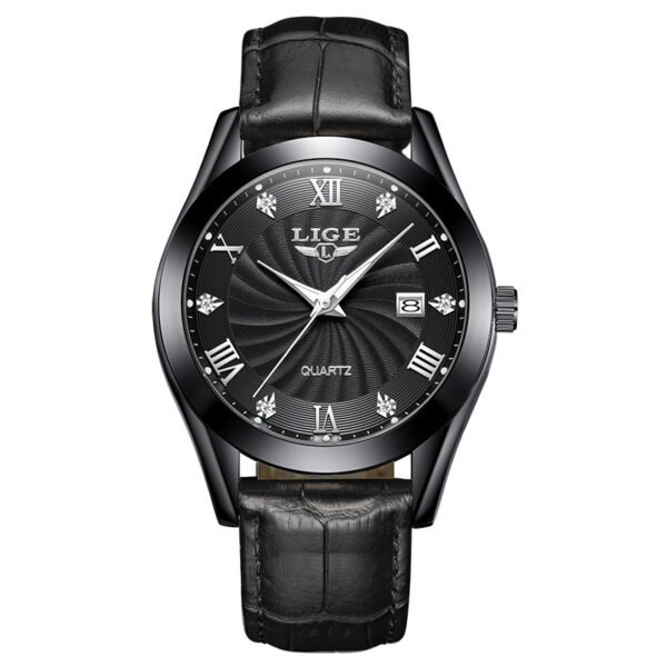 Simple Waterproof Watch for Middle-Aged and Elderly Men – Classic Design, Easy to Read, Built to Last - Image 6
