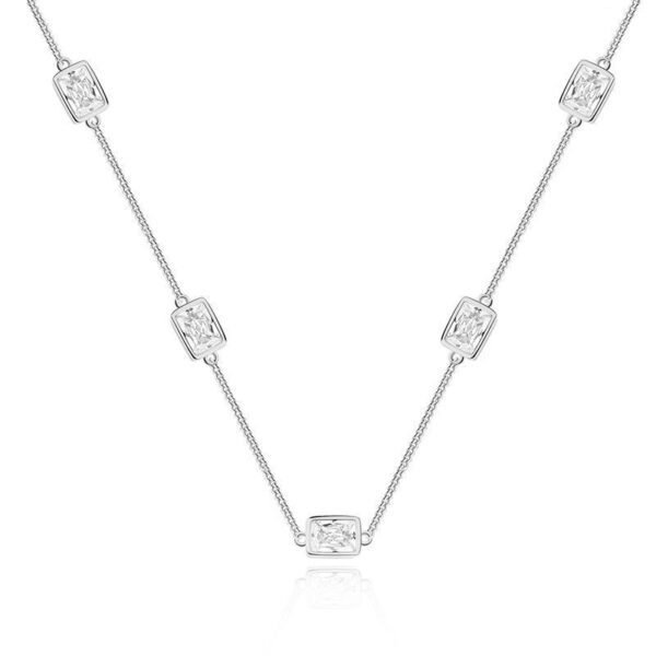 Gold-Plated S925 Silver CZ Zircon Jewelry Set for Women - Image 8