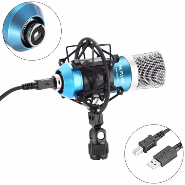 Neewer NW-7000 USB Condenser Mic & Adjustable Stand – Perfect for Recording - Image 8