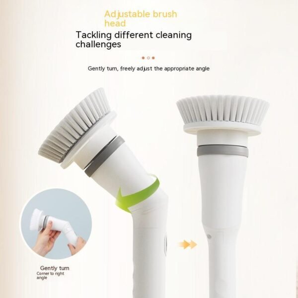 Telescopic Electric Scrubber Easy Wall & Floor Cleaning - Image 10