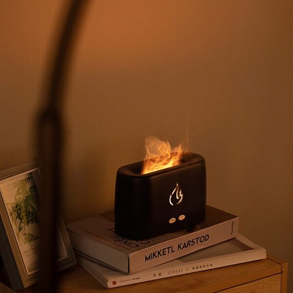 Transform Your Space with the Flame Aroma Diffuser – Silent, Stylish & Affordable - Image 3