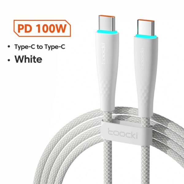 USB Type C To USB C Cable 100W 66W Fast Charging - Image 5
