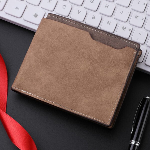 Two Fold Frosted Wallet Simple Multi-card-slot - Image 6