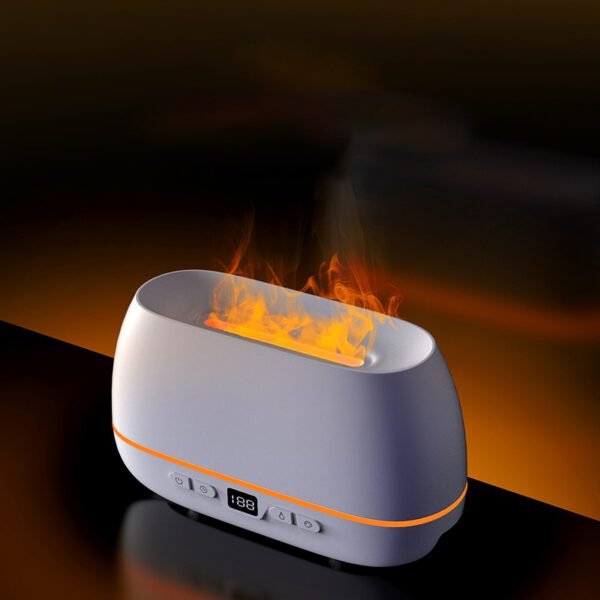 D Flame Humidifier  200ml USB Aroma Diffuser  Home & Relaxation Air Purifie - Image 4