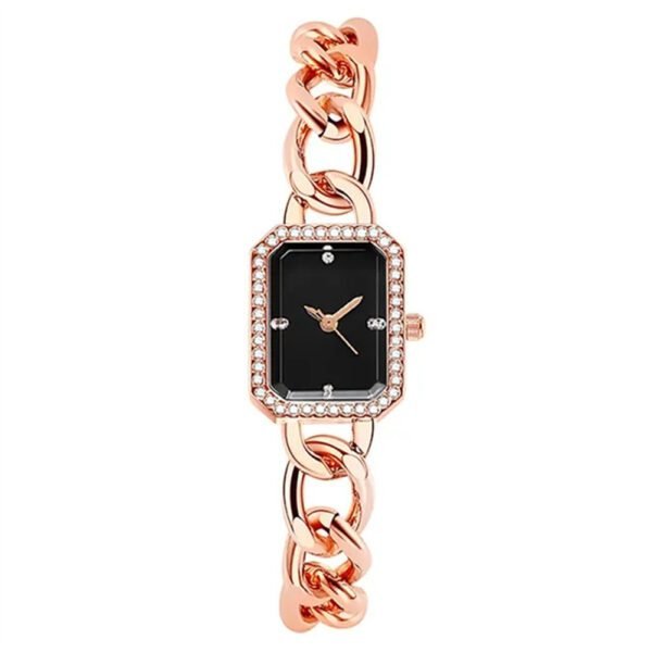 Luxury Classic Style Rectangular Women’s Quartz Watch – Timeless Elegance in Every Detail - Image 4