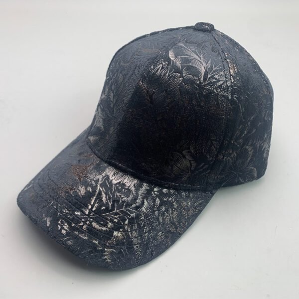 Korean Style Pure Leather Printing Baseball Caps - Image 7