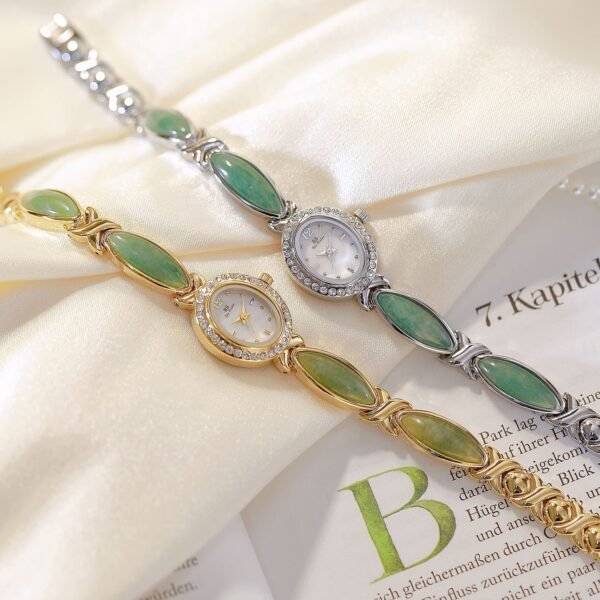 Elegant Dongling Stone Hetian Jade Chain Watch – Timeless Luxury & Style - Image 7