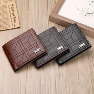 Men's Driver's License Integrated Card Multifunctional Leather Wallet