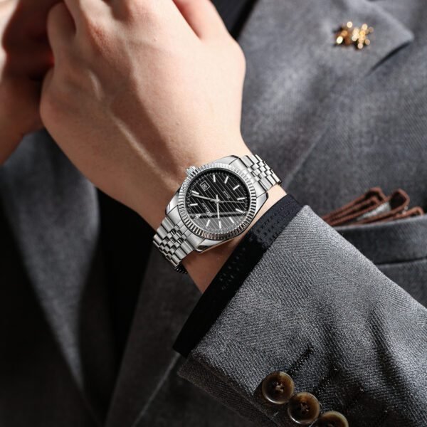 Business Quartz Watch – Stylish, Luminous & Waterproof for Modern Professionals - Image 4