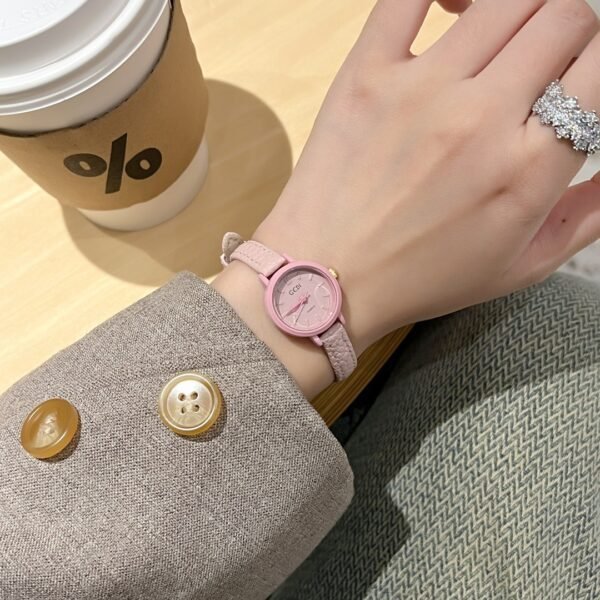 Candy-Colored Dopamine Women’s Watch – Vibrant Style with a Thin, Elegant Strap - Image 7